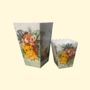 BOÎTES DE POP CORN PERSONNALISÉES